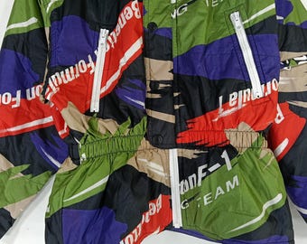 Vintage 90's Benetton Formula One World Championship Overprint