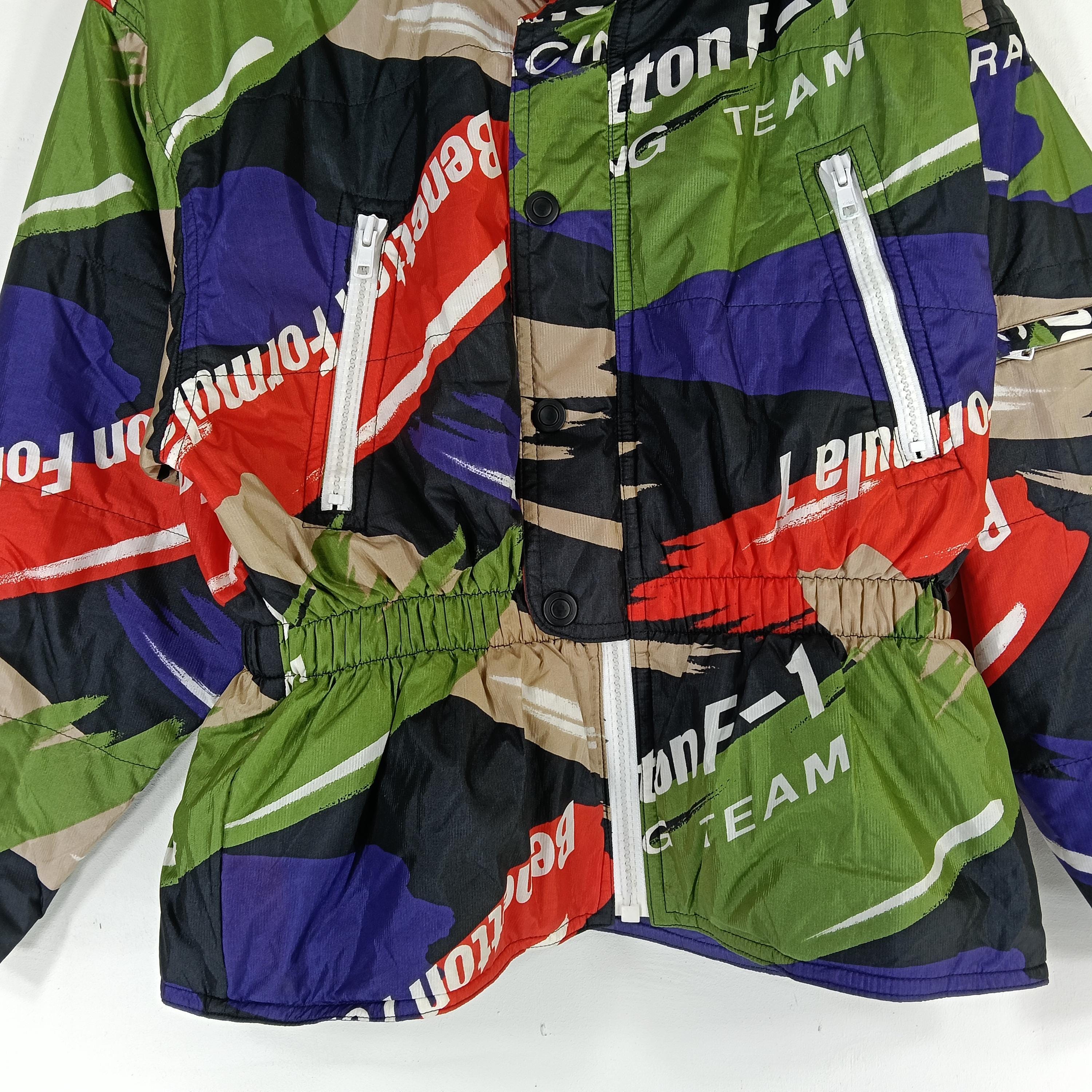 Vintage 90's Benetton Formula One World Championship Overprint