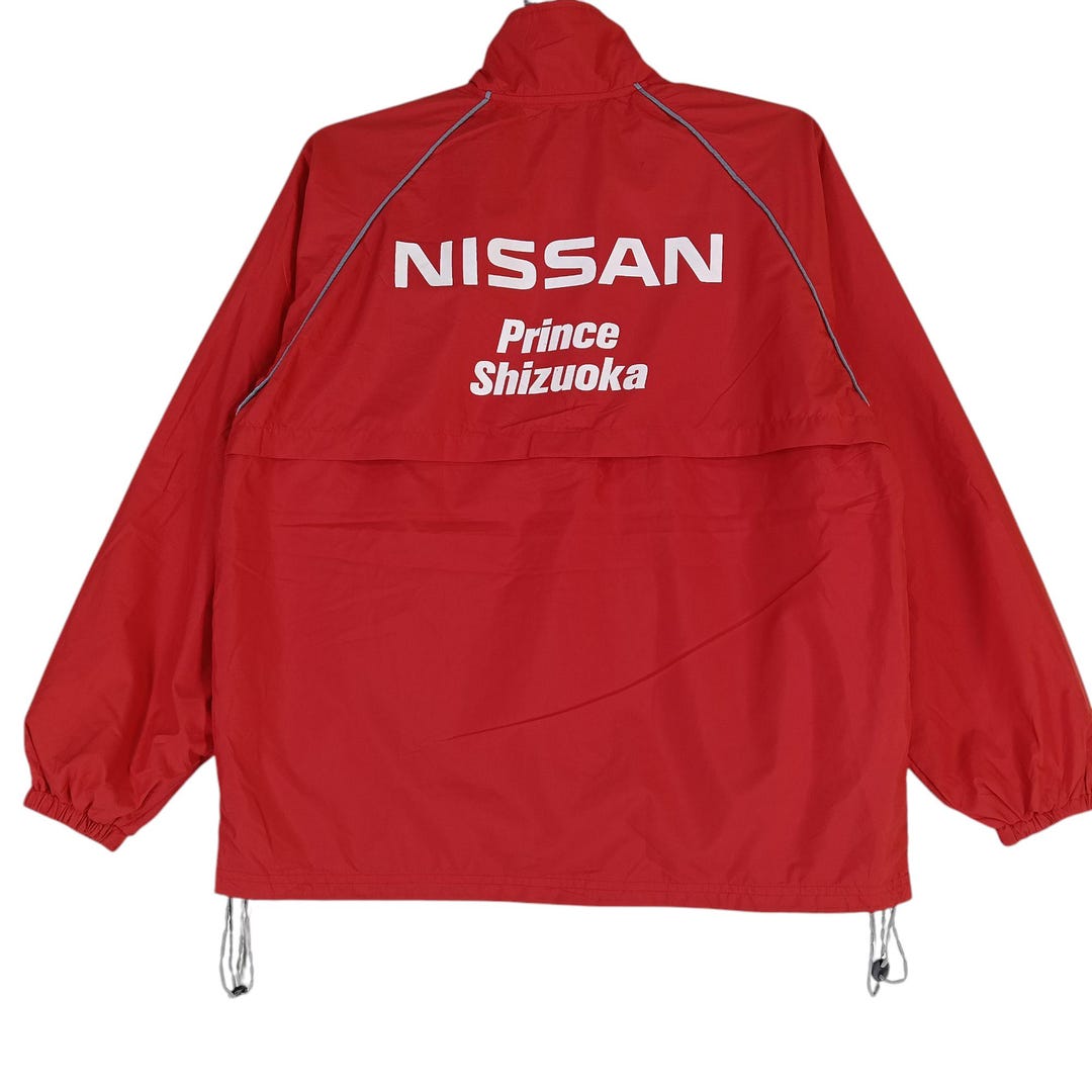 Vintage 90's Nissan Red Motorsport Medium Jacket Nissan Prince