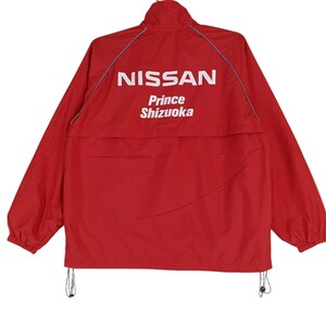 Vintage 90's Nissan Red Motorsport Medium Jacket Nissan Prince
