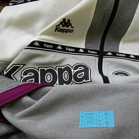 Vintage Kappa Sport Track Top Jacket Large 90's Kappa Multicolor