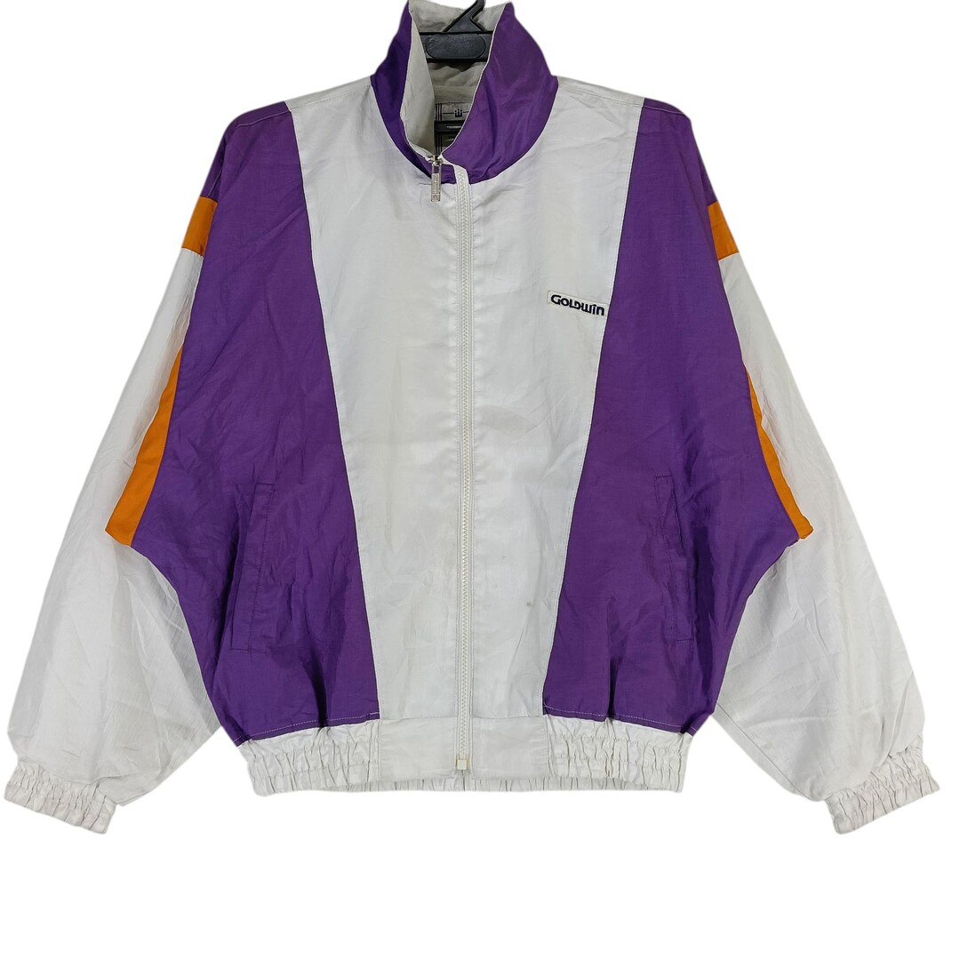 Vintage 90s Goldwin Japan Windbreaker Jacket Large Descente