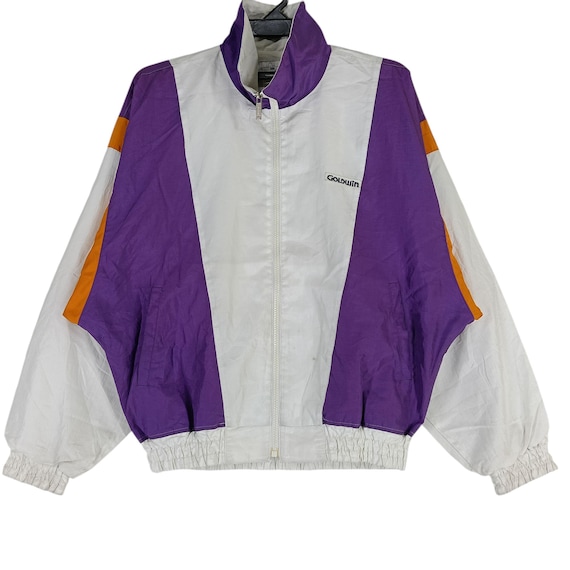 Vintage 90s Goldwin Japan Windbreaker Jacket Large Descente