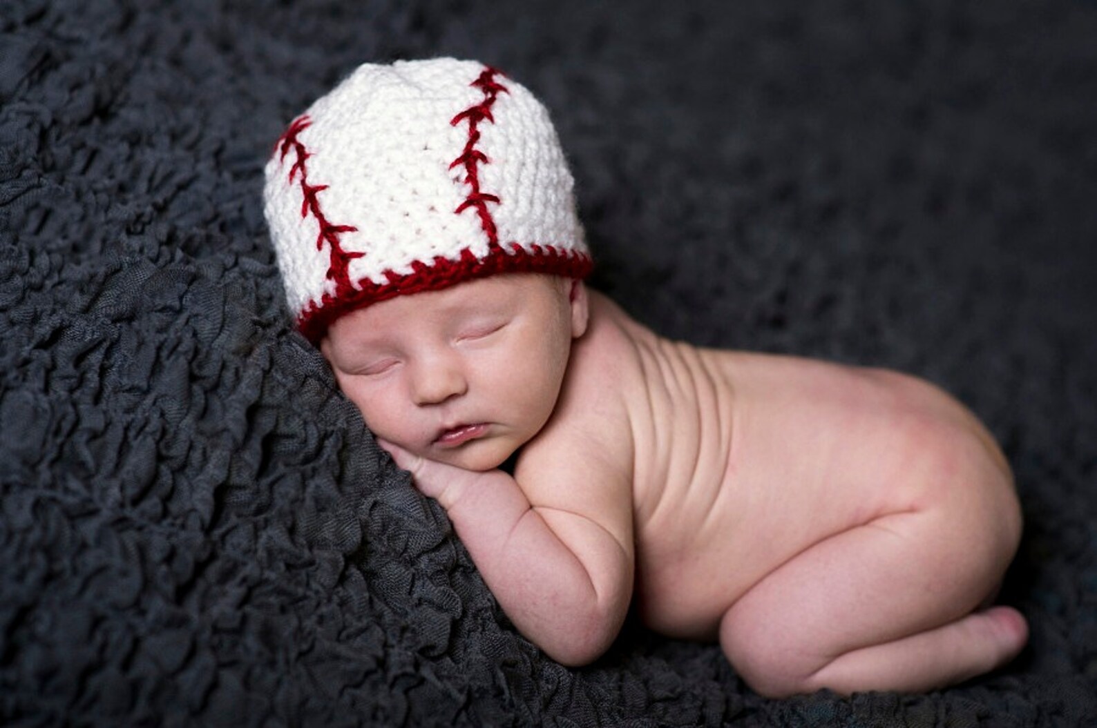 Newborn Baseball Hat Crochet Pattern Etsy