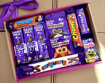 Kids Kinder / Cadbury Gift Box: Personalized Letterbox Treats
