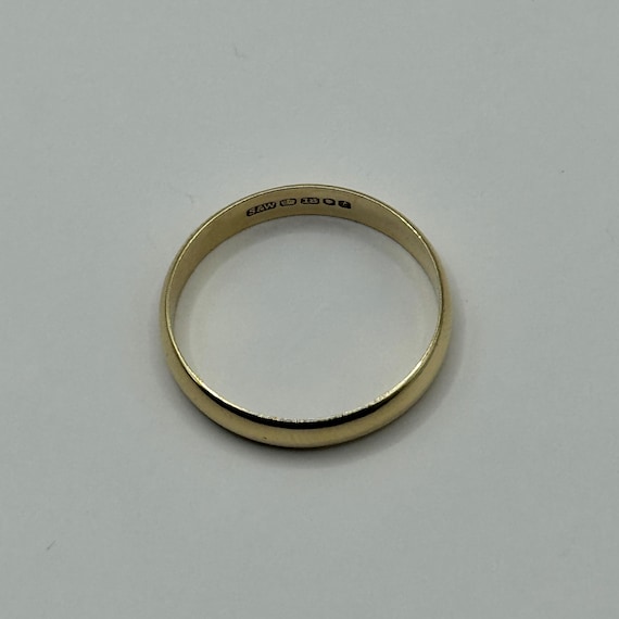 Antique Solid 18ct Gold Ring – Hallmarked London … - image 3