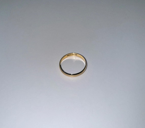 Antique Solid 18ct Gold Ring – Hallmarked London … - image 1