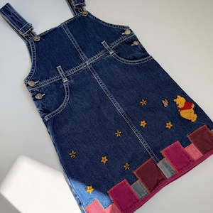 Denim Pooh Dress - Etsy Denim Pooh Dress - Etsy
