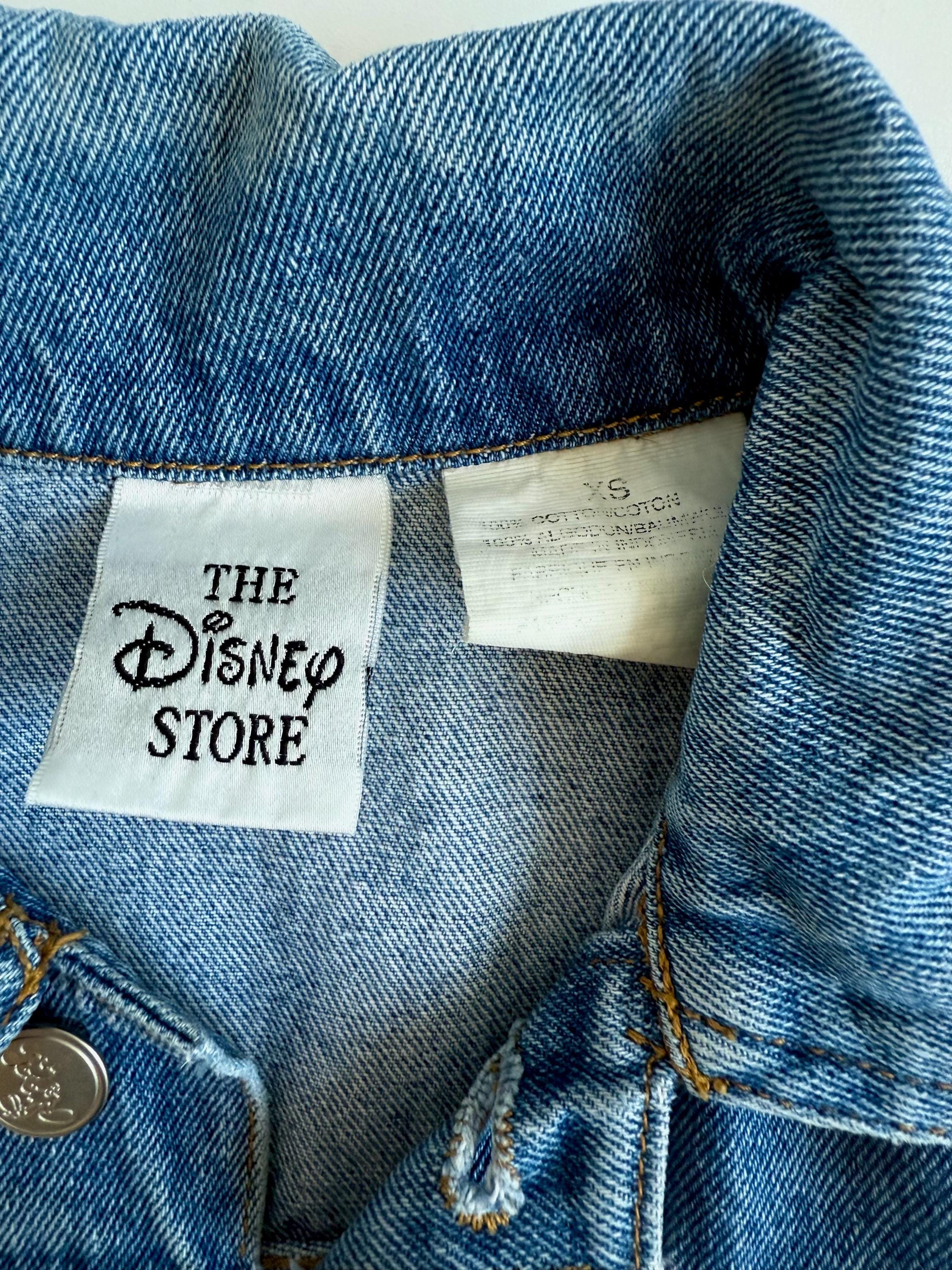 Vintage Disney Store Denim Jacket | Mickey Mouse & Friends 