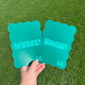 Personalized Mahjong Tile Shufflers Set of 2, Custom Engraved Mahjong Accessories, Mahj Gifts Dark Green