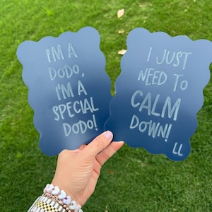 Personalized Mahjong Tile Shufflers Set of 2, Custom Engraved Mahjong Accessories, Mahj Gifts Navy