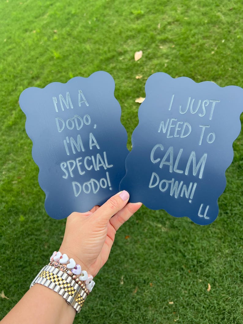 Personalized Mahjong Tile Shufflers Set of 2, Custom Engraved Mahjong Accessories, Mahj Gifts Navy