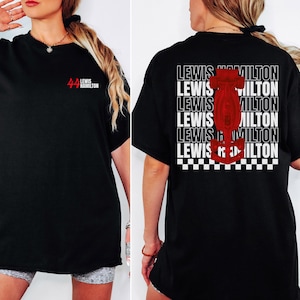 Lewis Hamilton Ferrari F1 Racing Unisex T-Shirt F1 Merch 2025 Scuderia F1 Team Shirt Formula One Fan Gift Inspired Aesthetic Racing Clothing
