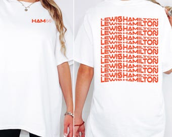 Maglietta Lewis Hamilton Ferrari F1: regalo per i fan della Scuderia F1 Racing, abbigliamento e merchandising di Formula Uno