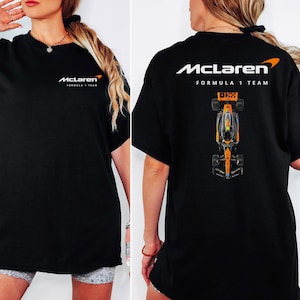 McLaren F1 Team T-Shirt: Lando Norris & Oscar Piastri Racing Fan Gift Formula One Merch