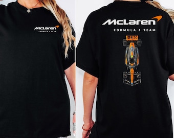 McLaren F1 Team T-Shirt: Lando Norris & Oscar Piastri Racing Fan Gift Formula One Merch