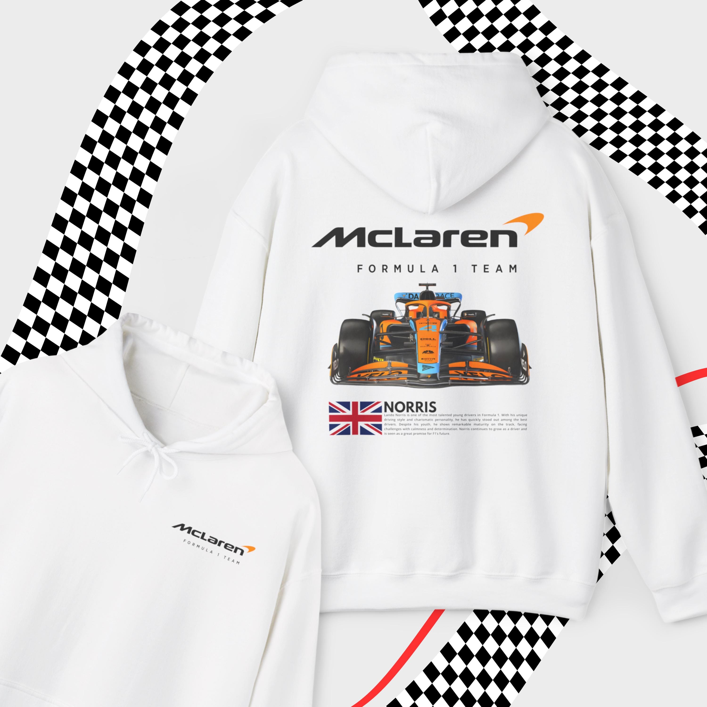 ランド・ノリス マクラーレン F1 パーカー：レーシングドライバー