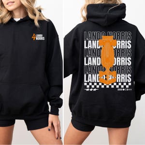 Lando Norris McLaren F1 Hoodie: Formula One Racing Driver Fan Gift Merch F1 Sweatshirt