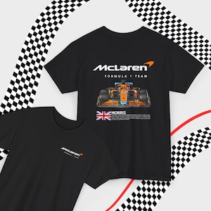 Lando Norris Mclaren 2025 T-Shirt Formula One Merch Mclaren F1 Team Racing Shirt F1 Driver Fan Gift Inspired Aesthetic Motorsport Clothing