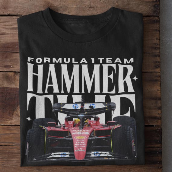 Lewis Hamilton Ferrari F1 T-shirt: Vintage Scuderia Racing Shirt