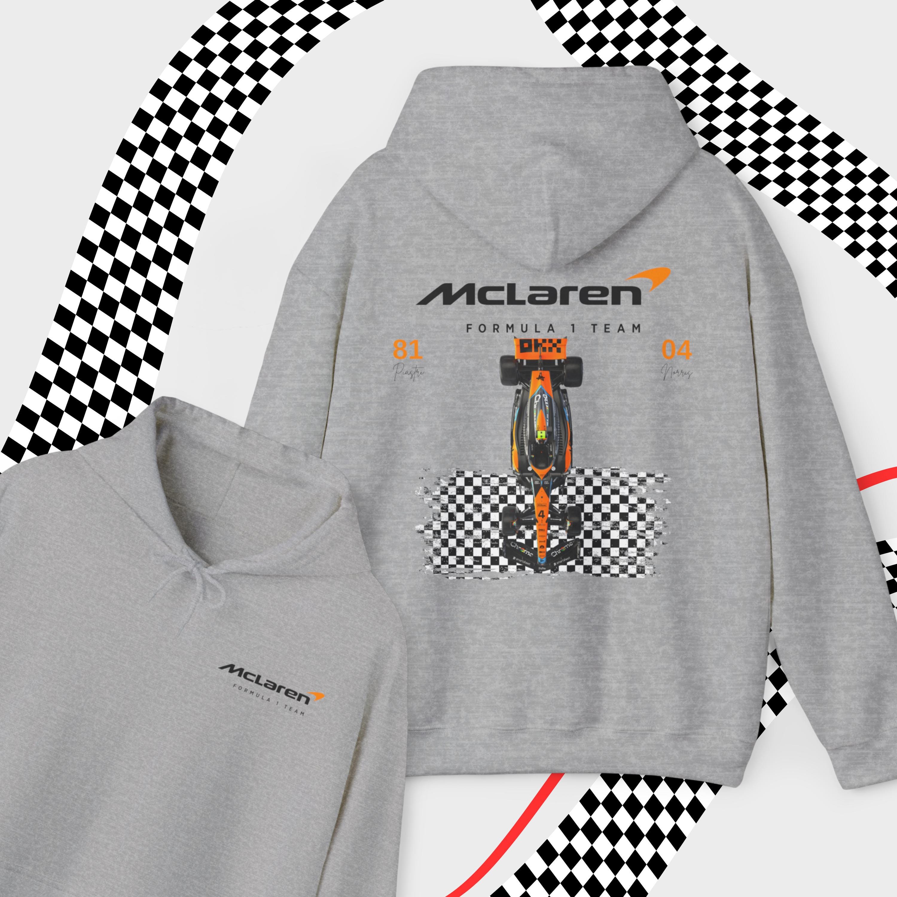 Mclaren F1 Team Hoodie: Lando Norris & Oscar Piastri 2026 Racing 