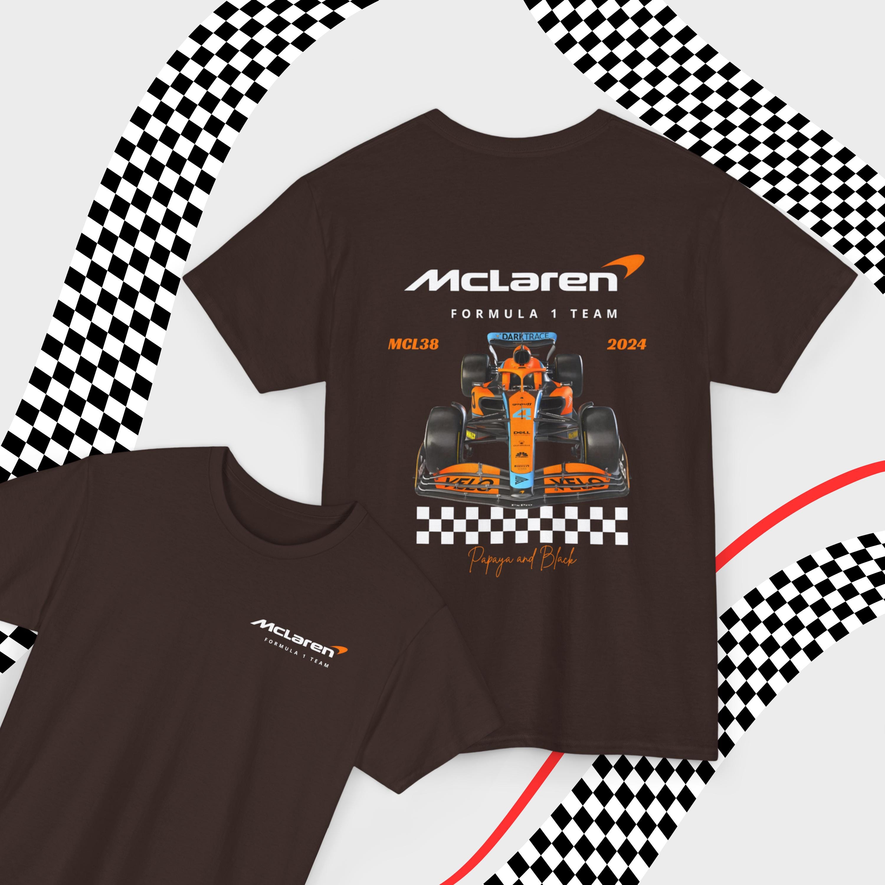T-shirt McLaren F1 Homme – Orange – Taille M – Très Bon état