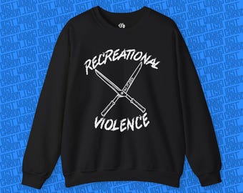 Six Ft Ditch Recreational Violence Crewneck Sweatshirt | Hardcore