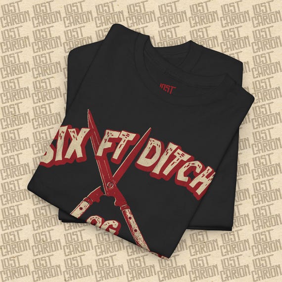 Six Ft Ditch OG Murdercore Beatdown Hardcore T Shirt Band