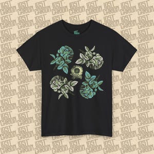 Deadly Bloom Vintage Floral T-shirt by Lost Carton