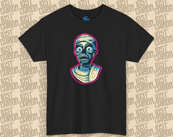 Mummy Bela T-Shirt: Vintage Horror Graphic Tee, Halloween Top