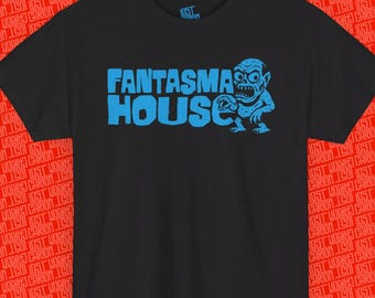 Fantasma House Monster Tee: Horror YouTuber Fan Shirt