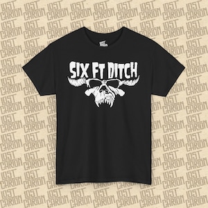 Six Ft Ditch Demon Skull Beatdown Hardcore Shirt Band Shirt