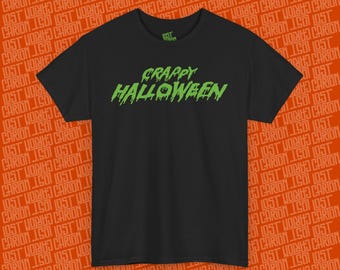 Camiseta de Halloween horrible / Camiseta divertida de temporada espeluznante / Disfraz divertido y perezoso / Regalo para amantes de Halloween