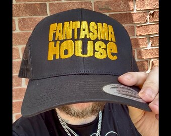 FANTASMA HOUSE Snapback Trucker Cap: Giallo Hat, Summer Accessory
