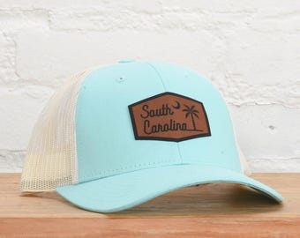 South carolina script snapback hat