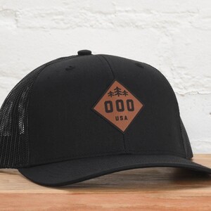 Area code snapback - custom Black- Yupoong 6606