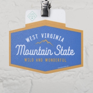 West virginia wild & wonderful sticker