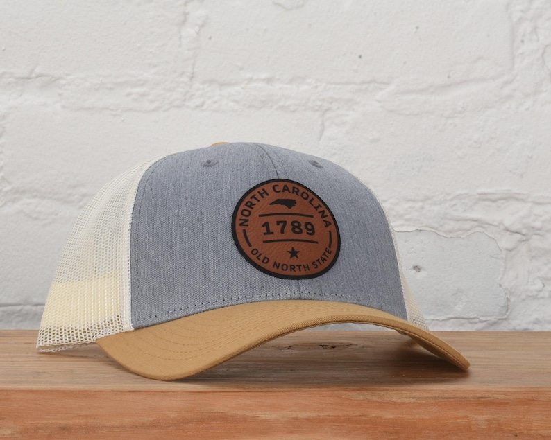 North Carolina sweet tea snapback hat Birch/Cream- Richardson 115