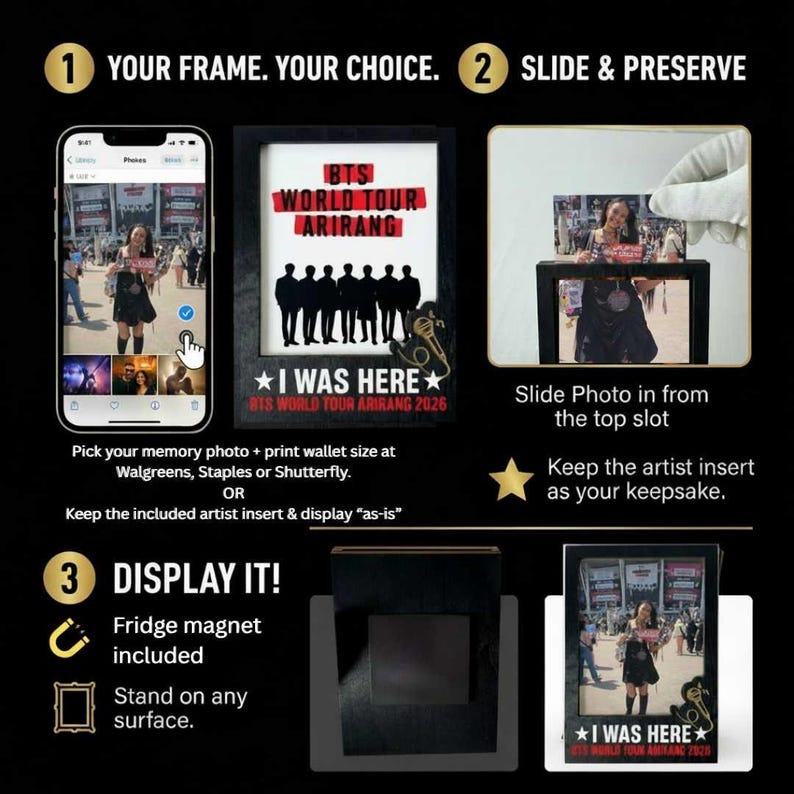 I Was Here | BTS World Tour Arirang 2026 Memory Frame