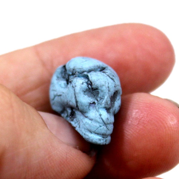 Scoundrels of Skullport Corruption Skull Tokens set of 25, blue skull pieces, game tokens, replacement pieces, clay tokens, boardgame pieces