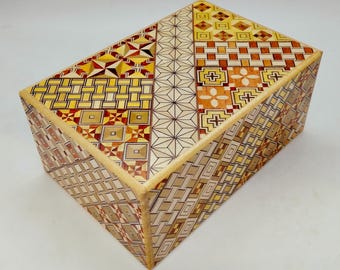 Drawer 10 Steps Traditional Yosegi 5 Sun (6inch/150mm) Japanese