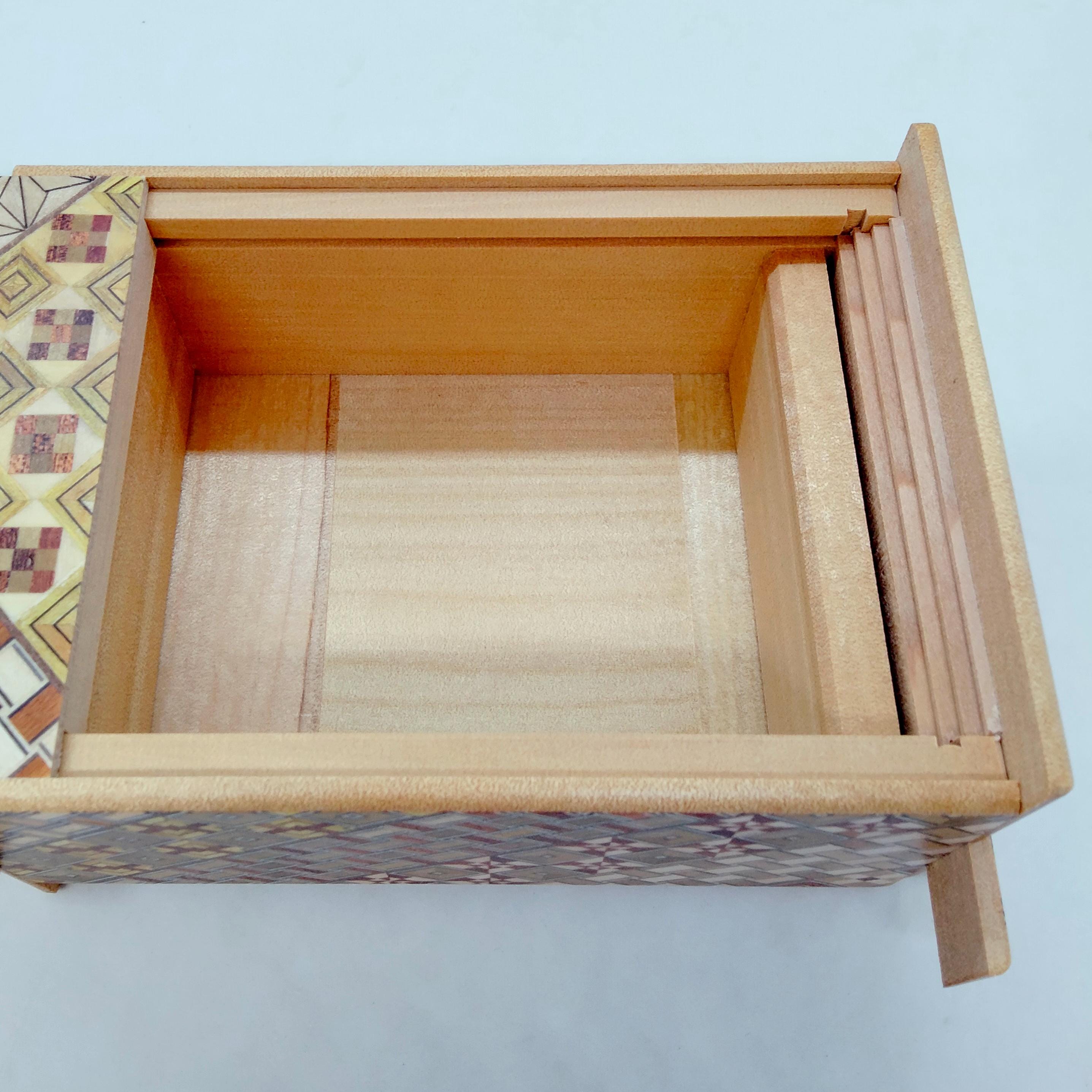 27 Steps Traditional Yosegi 5 Sun (6inch/150mm) Japanese Puzzle