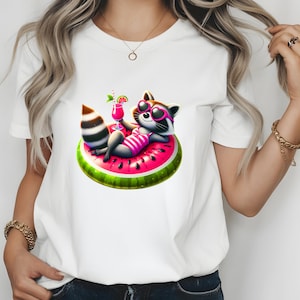 Letnia plaża szopowa, pobieranie cyfrowe, projekt sublimacji PNG, letnie wibracje, słodki szop, zabawna letnia koszulka, strój letni, modny