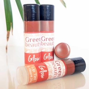 Moisturizing Lip Tint: Natural Sheer Lip Color - &#39;Glow&#39;