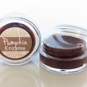 Fermented Pumpkin Enzyme Face Mask: Exfoliating Skin Treatment (Sample)