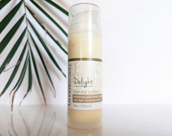 Vanilla Hand and Body Lotion: Natural Moisturizer with Orange & Ylang Ylang (5oz)