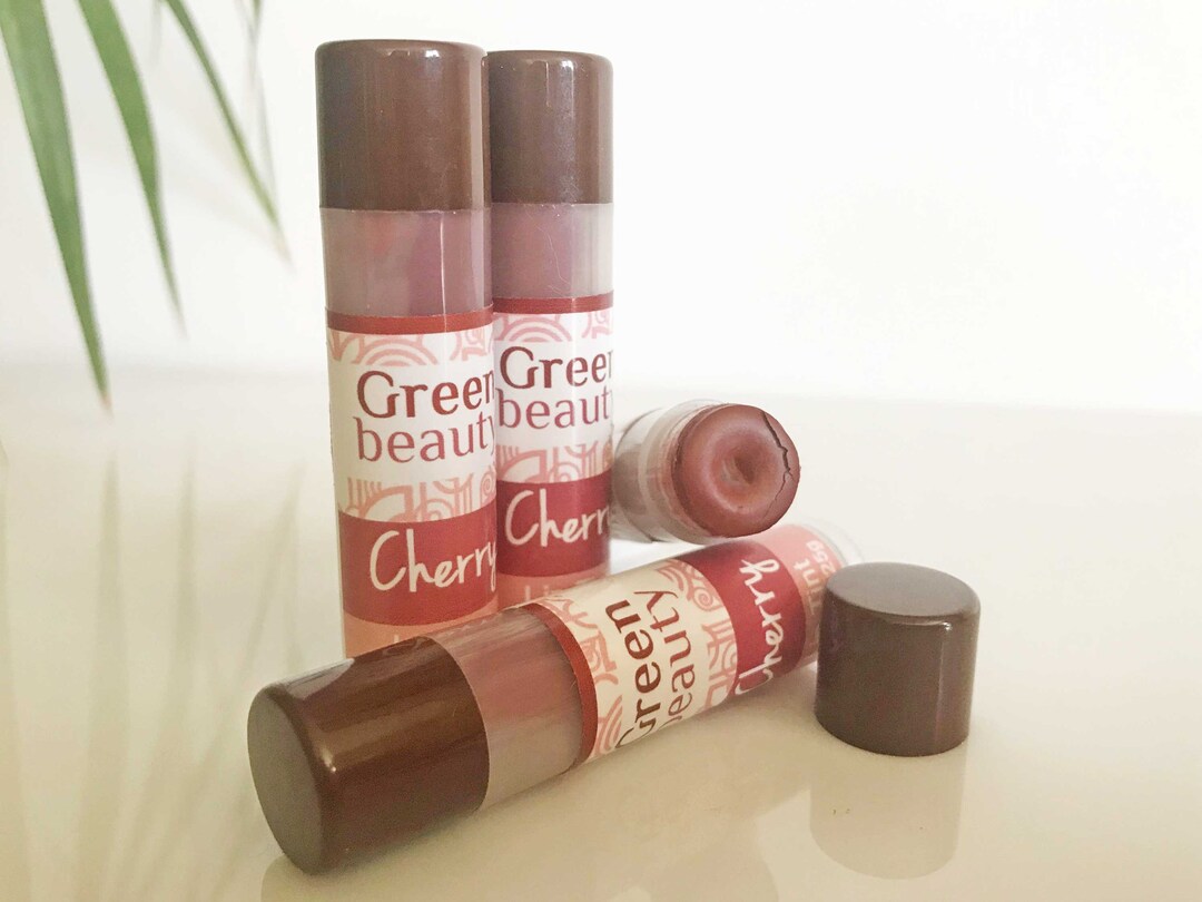 Moisturizing Lip Color, Cherry, Natural Lip Tint, Colored Lip Balm ...