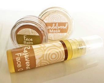 Natural Skincare Sample Set: Green Beauty Cosmetics