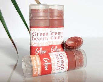 Glow Cream Blush Stick: Natural Mineral Cheek Stain