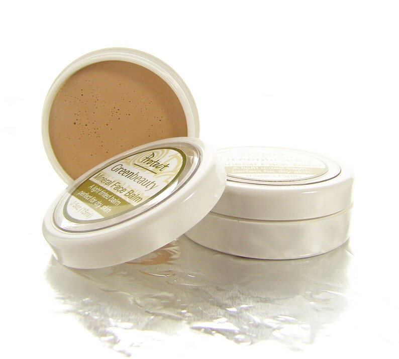 Tinted face cream 1/2oz mineral face balm natural tinted Etsy